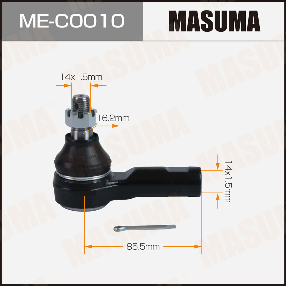 Наконечник рулевой GREAT WALL HOVER H5 Masuma