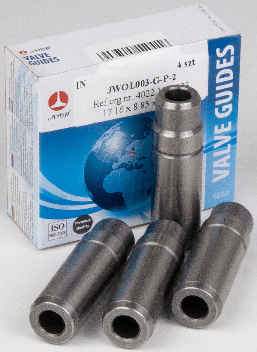 Направляющие клапанов двс 402 ремонт №2 AMP 4 шт. впускных