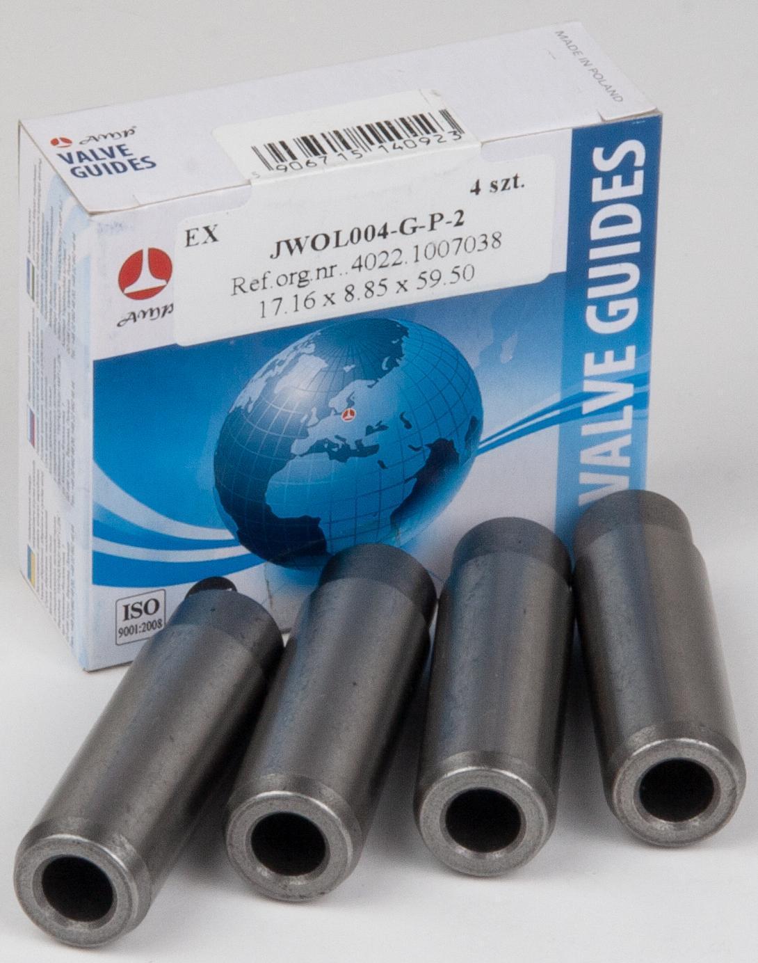 Направляющие клапанов двс 402 ремонт №2 AMP 4 шт. выпускных