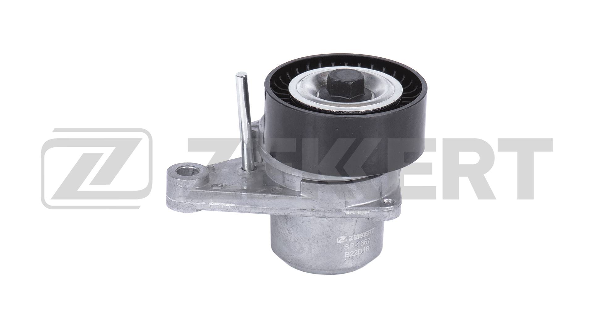 Ролик приводного ремня Citroen C4 04-, Peugeot 207 06-, 307 00-, 308 08-, 408 12- с натяжит. Zekkert