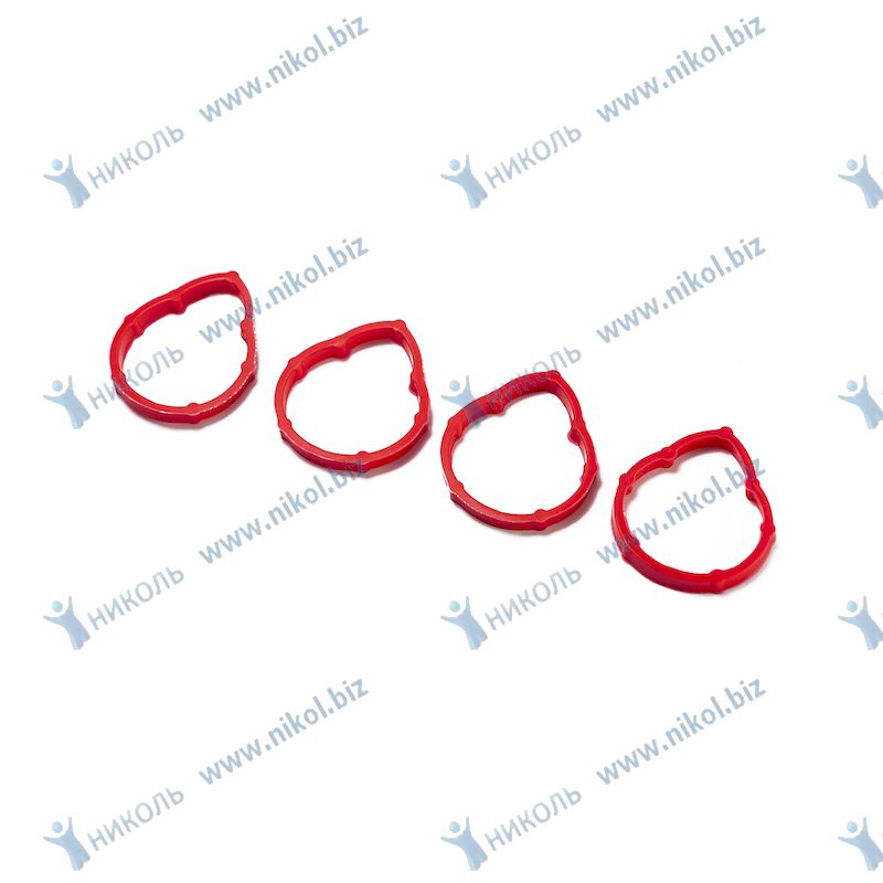 Р/к ресивера прокладки Renault Logan, Largus, Sandero (8кл) силикон красн (4шт) CS-20 DRIVE 7701471932