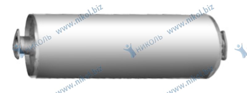 Глушитель УАЗ 31604, 3159, Hunter (дв.Андория 4CT90 диз.) (2 фланца) Автоглушитель