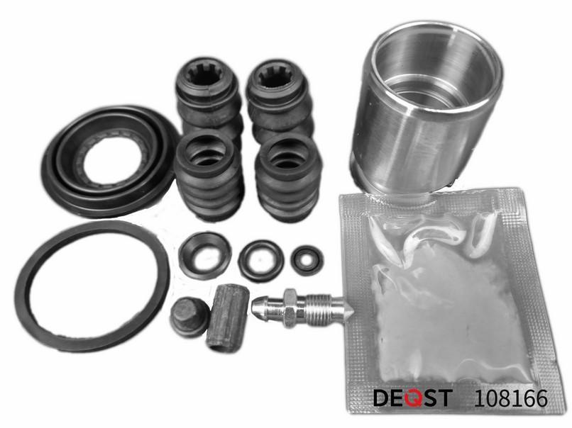 Ремкомплект суппорта Ford Mondeo 00-; Audi A3 03-; Skoda Octavia 04- с поршнем заднего (поршень o 38mm, суппорт bosch). \ 108166 DEQST