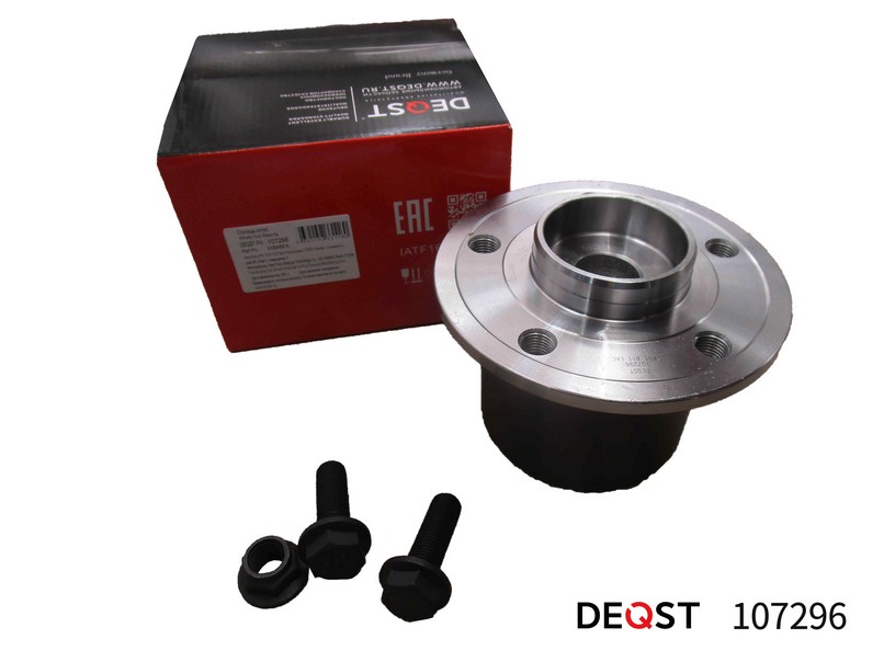 Ступица MB VITO/VIANO (W639) 03- в сборе с подшипником передняя \ 107296 DEQST
