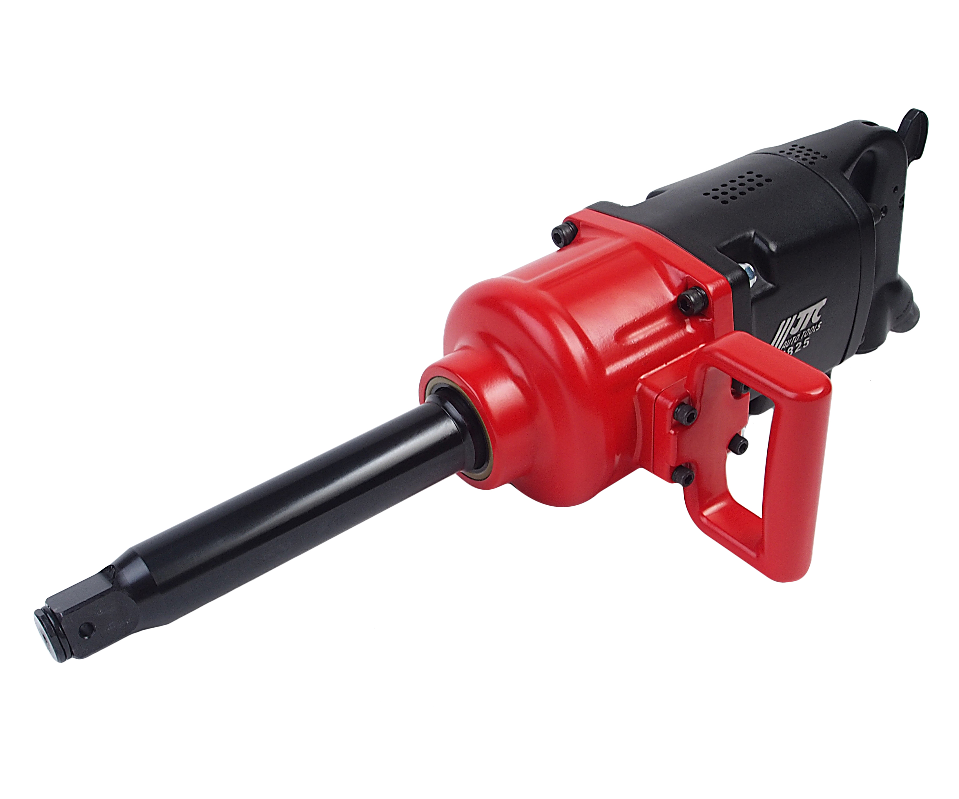 Пневмогайковерт ударный 1'' (4068 Nm) 90PSI 3600об/мин, длина шпинделя 228мм, расход воздуха 411 L/min, общая длина 630мм JTC