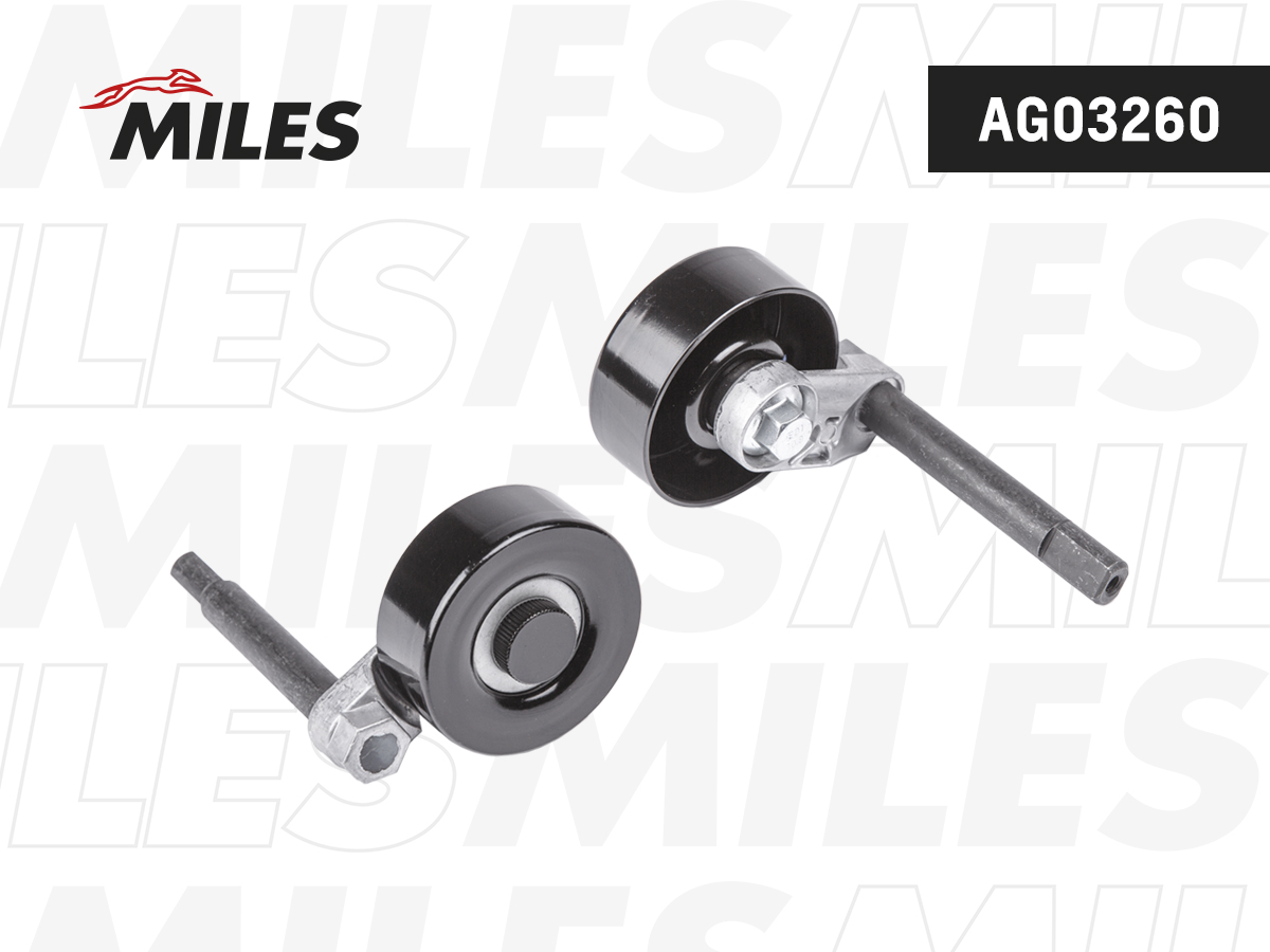 Ролик натяжителя MILES BMW E46/E39 1.8D/2.0D M47 98-05