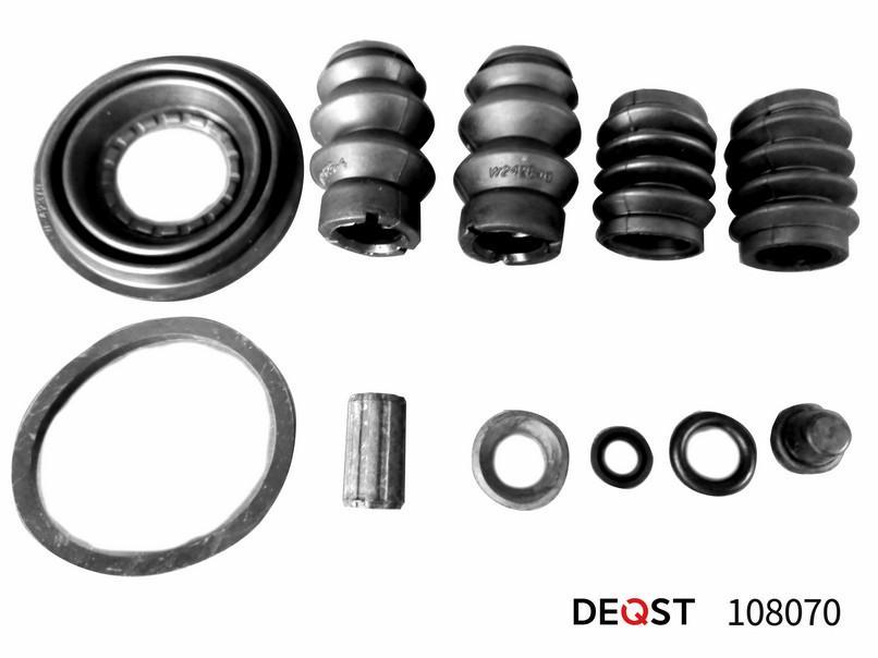Ремкомплект суппорта Ford Mondeo 00-; Audi A3 03-; Skoda Octavia 04- заднего (для поршня o 38 mm, суппорт bosch) \ 108070 DEQST