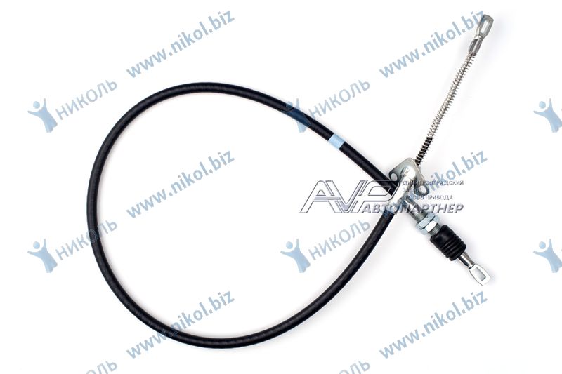 Трос ручного тормоза ГАЗ-2217 Соболь задний (1382мм) Автопартнер
