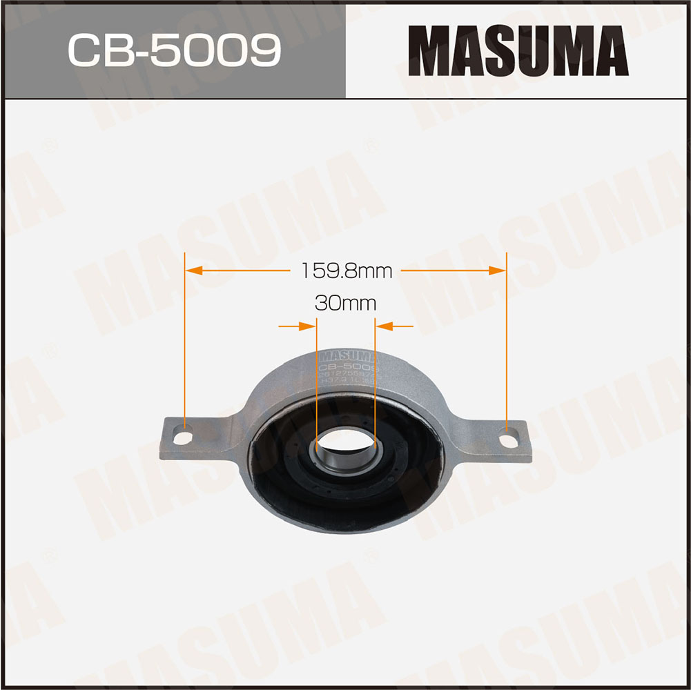 Подшипник подвесной BMW X3 (F25) 09-17 Masuma