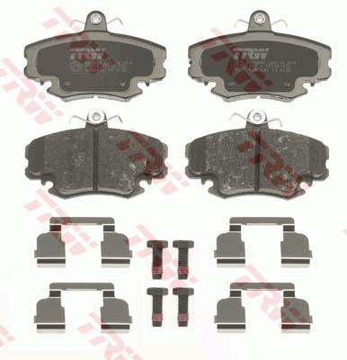 Колодки тормозные для а/м Lada Largus (+ABS); Renault Logan 04-, Sandero 07- передние \ TRW GDB1634