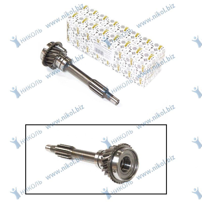 Вал КПП первичный УАЗ-3160 н.о. 4-х ст MetalPart