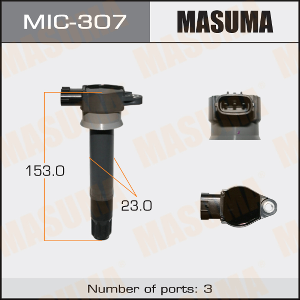 Катушка зажигания Mitsubishi Pajero (V83W, V93W) 06- 3.0i (6G72) MASUMA