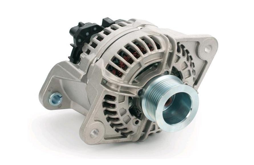 Генератор VOLVO FH12 ,FH16 ,FM9 24V, 80A, 8-Groove Pulley Tesla Technics