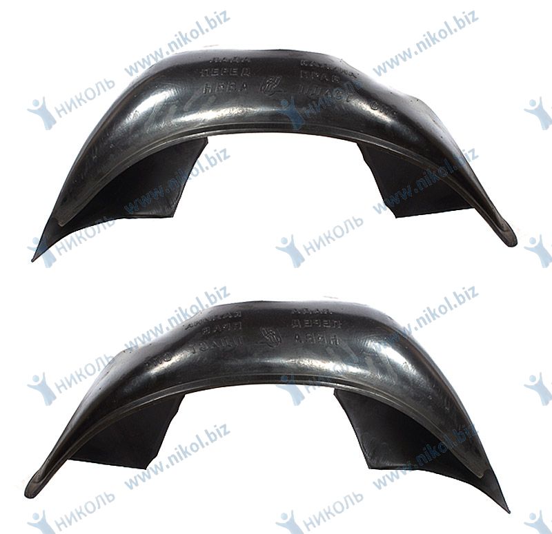 Подкрылки Газель Clotek задн. лев+прав