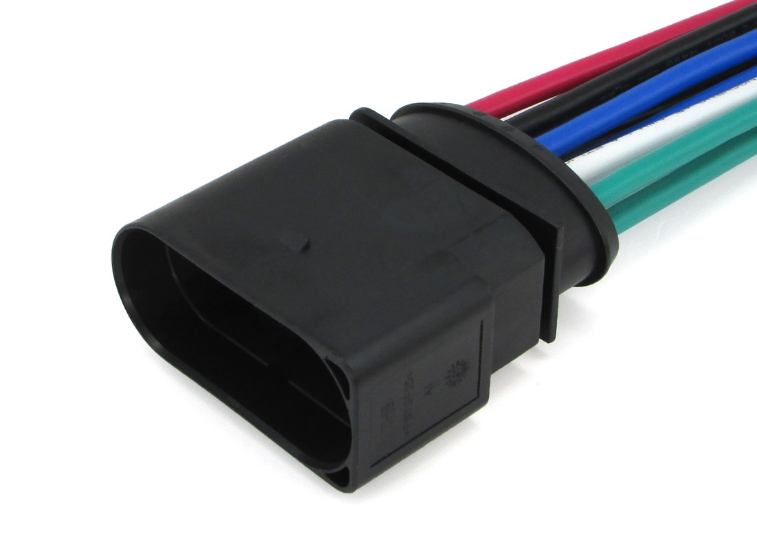 Разъем 1J0973835 (10pin) 10 контактов центрального жгута для Volkswagen с проводом