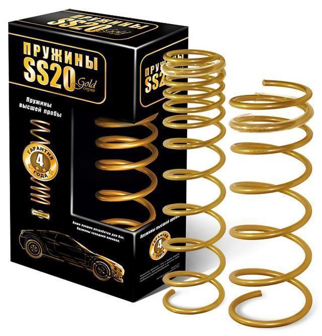 Пружины передние для а/м ВАЗ 2110-12 Gold заниженные SS20