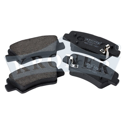 Колодки тормозные Hyundai Solaris 10-, Elantra; Kia Rio 11-, Soul 1.6 09- задние дисковые Kroner