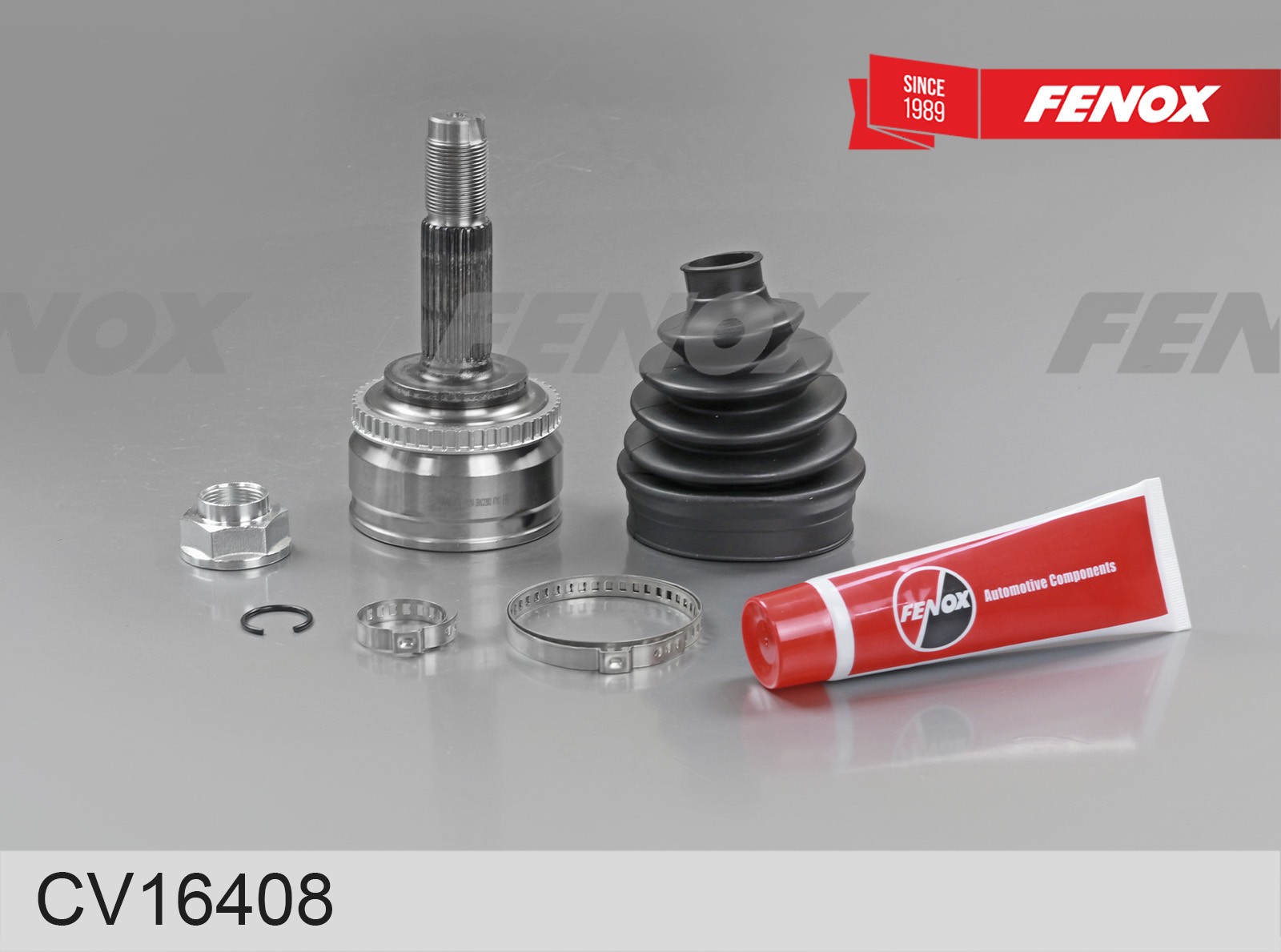 ШРУС Hyundai Accent (ТагАЗ); Kia Rio II (JB) 05- наружный (+ABS) \ FENOX CV16408