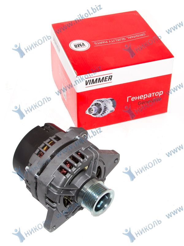 Генератор двс 4216, Evotech 2,7 90 А Г-ль Бизнес поликлиновый шкив VIMMER