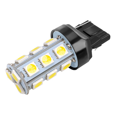Лампа светодиодная 12V 21/5W без цоколя 1-конт. белый 18 SMD 2 шт Skyway