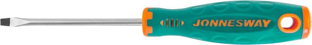 Отвертка шлицевая 4 х 80 мм anti slip grip JW 
