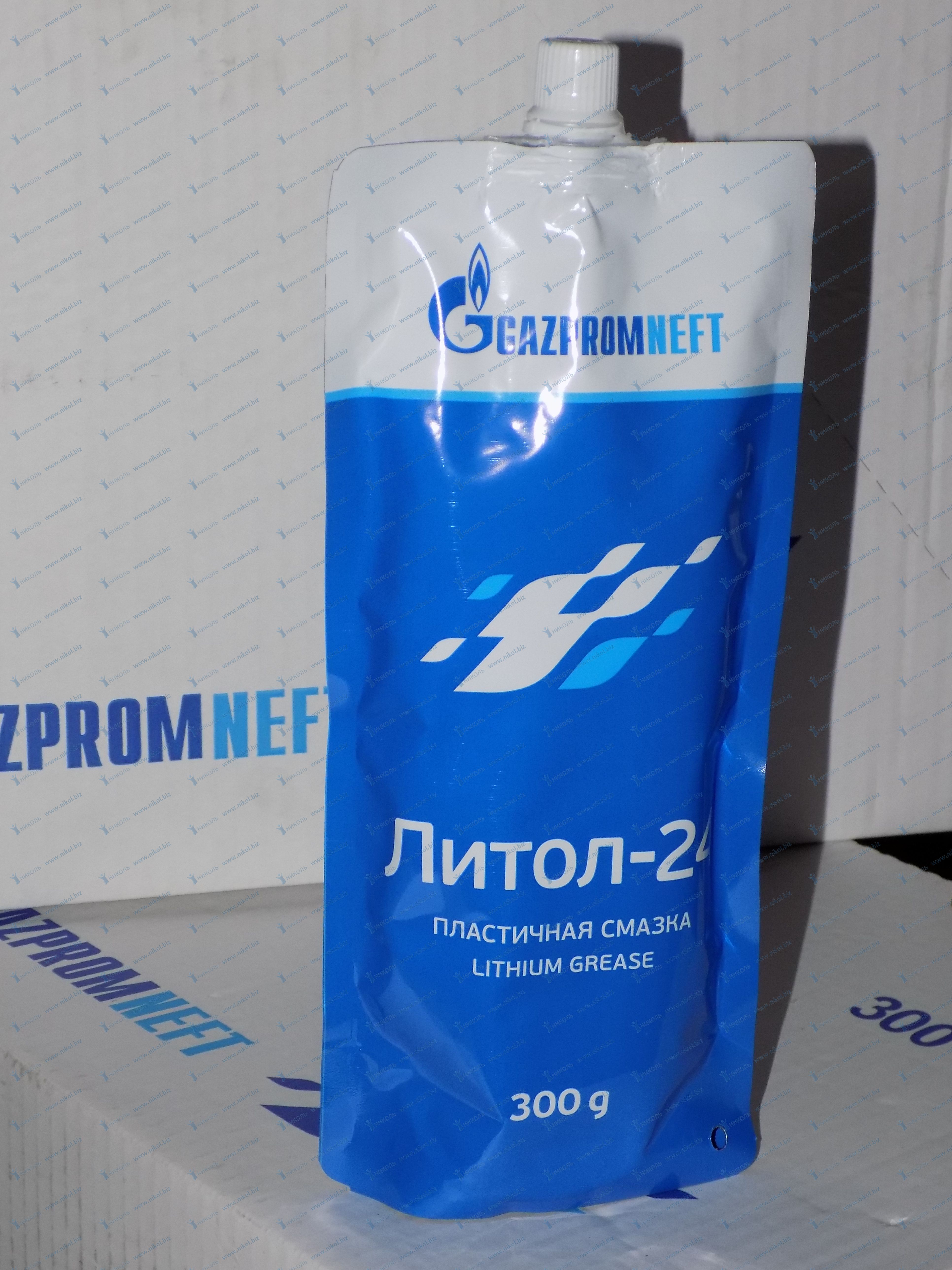 Смазка Литол-24 Gazpromneft ( 300гр) дой-пак