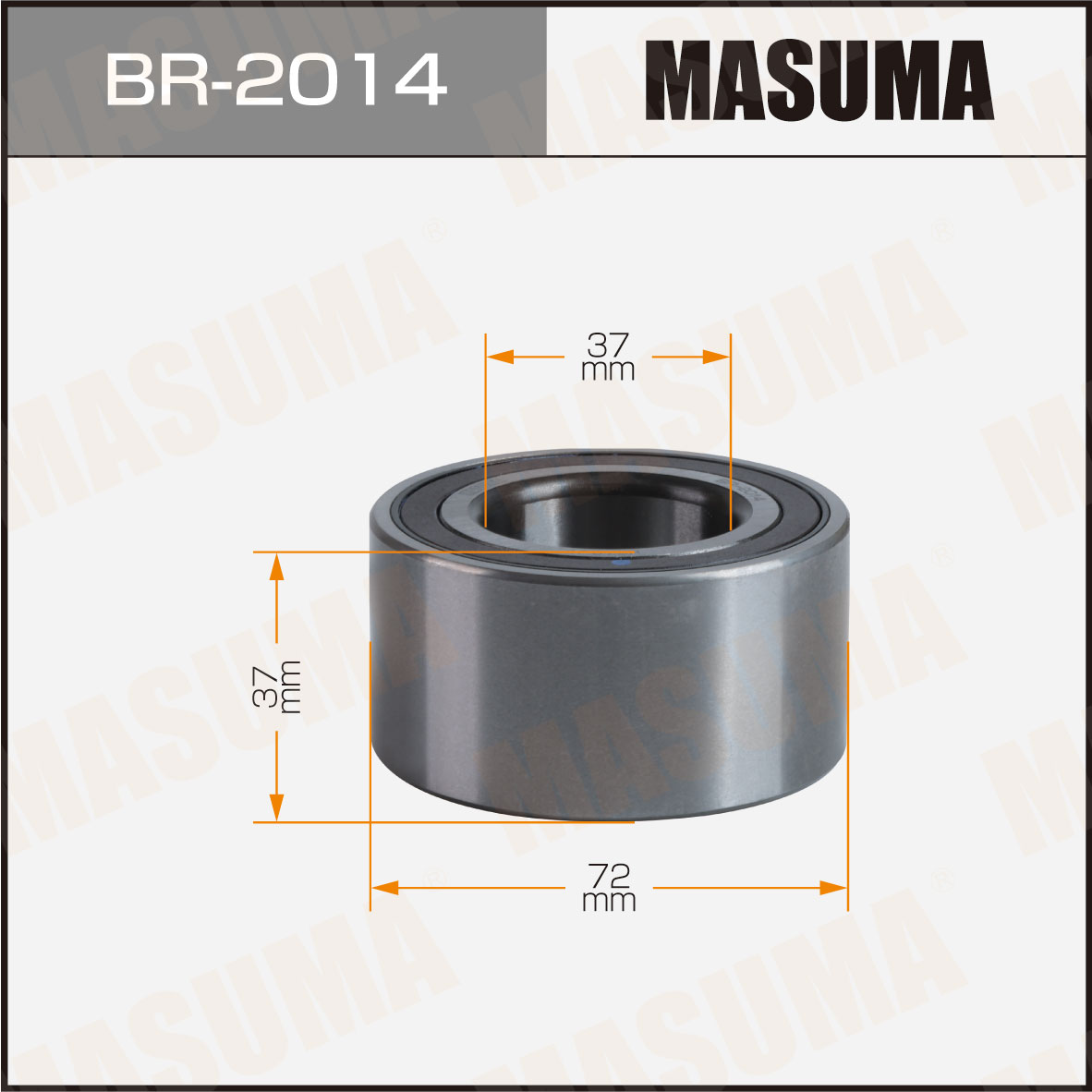 Подшипник ступичный RENAULT LOGANfront Masuma 