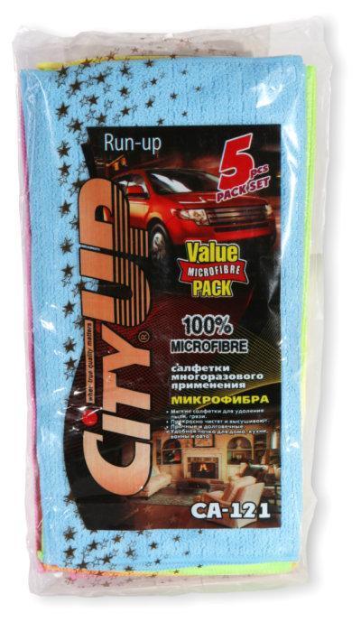Салфетка City Up микрофибра универсальная 5 шт. СА-121 