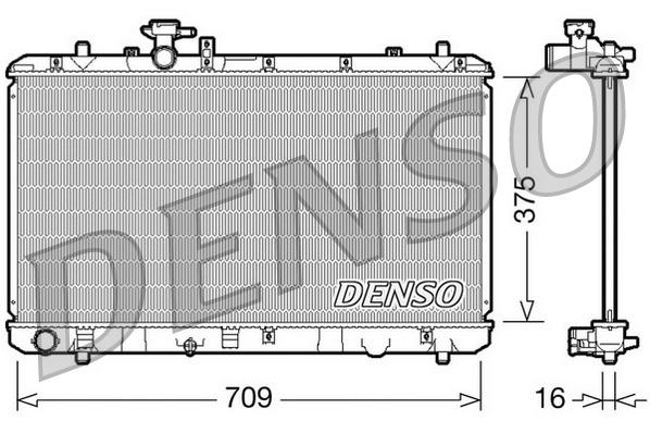 Радиатор DENSO Suzuki SX4 06-