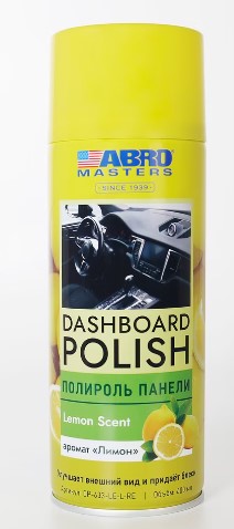 Полироль пластика Abro Masters лимон аэрозоль 220 мл