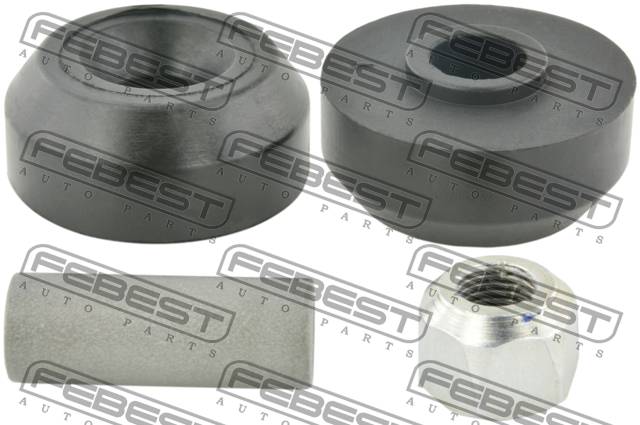 Опора амортизатора Renault Duster 10-, Logan 04- заднего (комплект втулок) \ FEBEST NSB-G15RAR-KIT