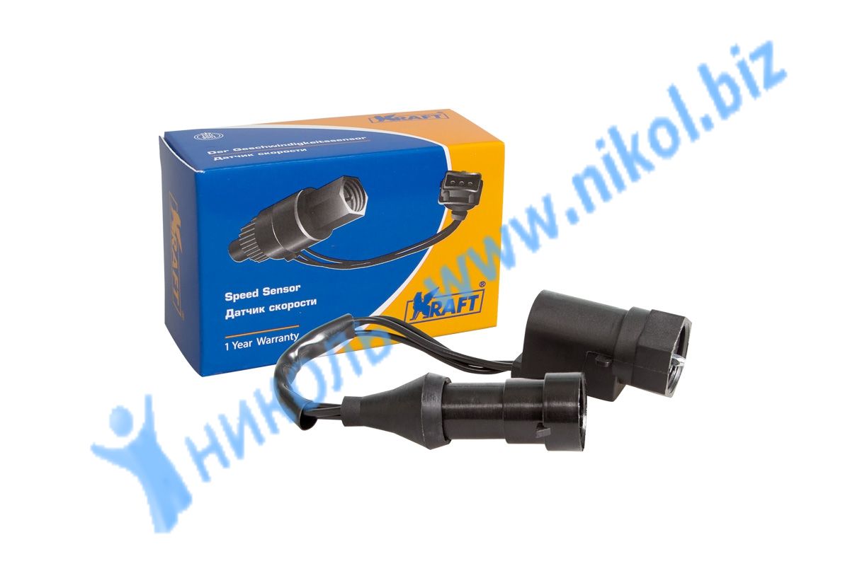 Датчик скорости для а/м ГАЗ 3302, 3110 дв. 406 (6 имп. круглый) Kraft