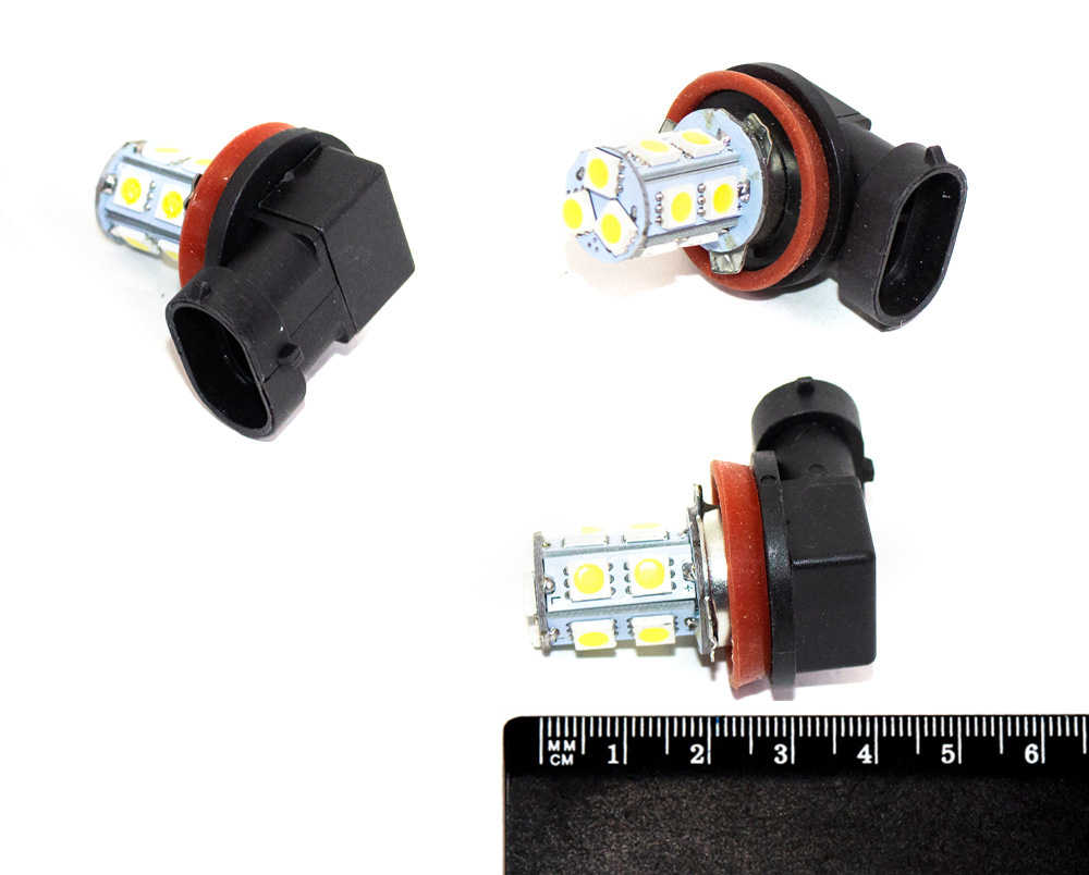 Лампа светодиод Н11 12 V 13 SMD NOVA-PRO/DINWARD в уп.