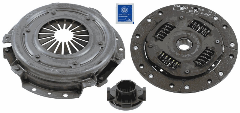 Сцепление Renault Logan 1.4 04-, Sandero 1.4 09-, Simbol, Kangoo, Megan 180 мм \ SACHS 3000951059