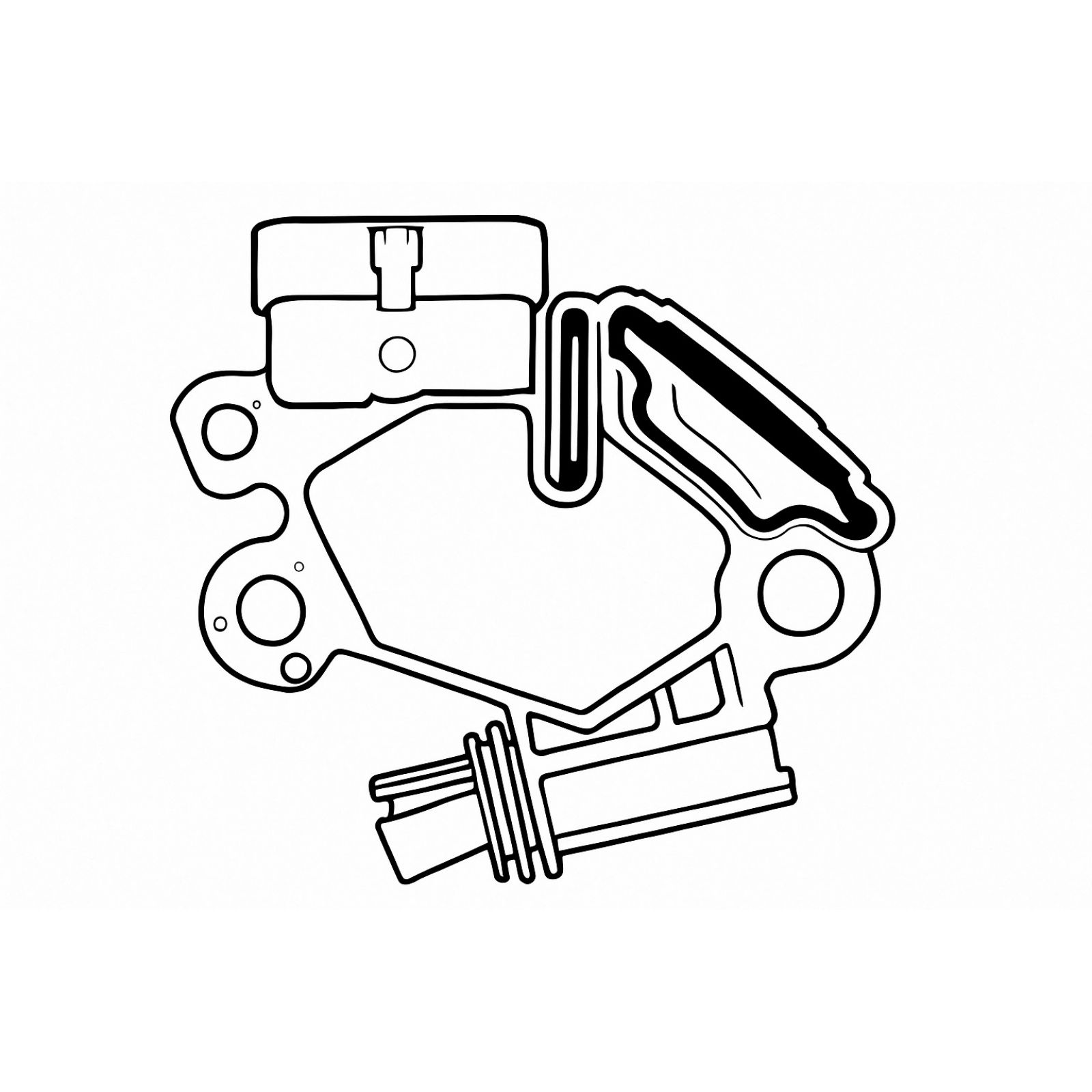 Регулятор напряжения генератора Chevrolet Captiva C100 (06-)/Opel Antara (06-) 3.2i (тип Valeo) Startvolt