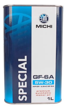 Масло Michi 5/30 Special GF-6A синтетическое 4 л