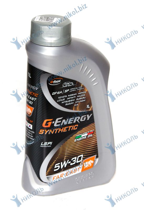 Масло G-Energy Synthetic Far East 5W30 SP/SN (1л) с