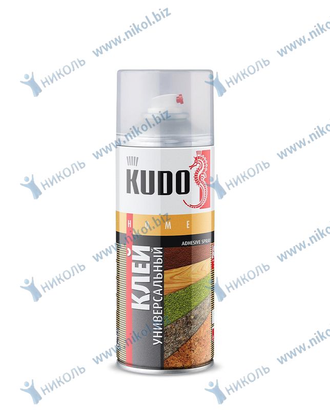 Клей-аэрозоль универ KUDO (520мл)