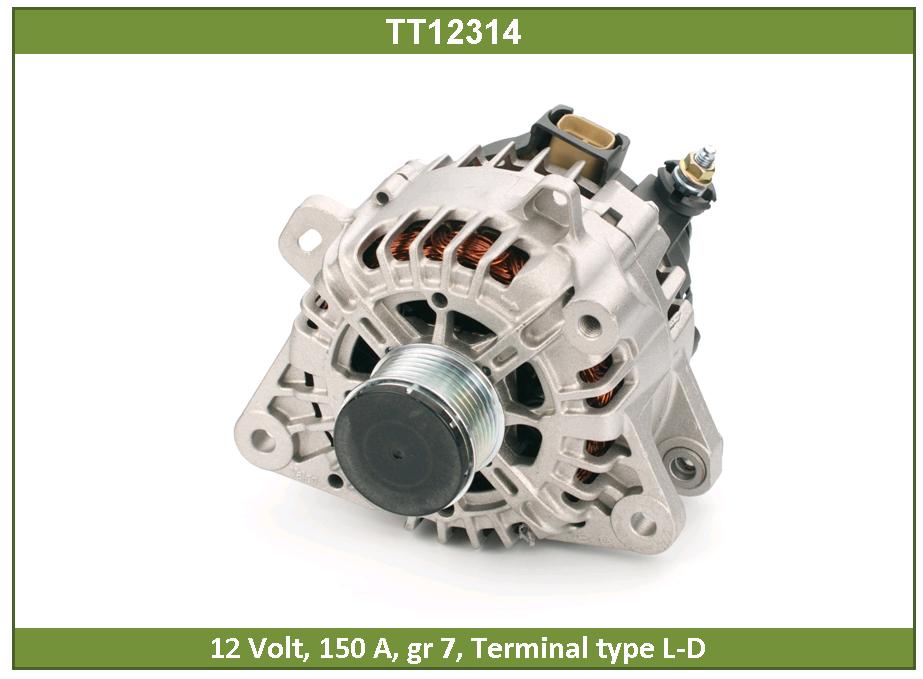 Генератор KIA Mohave, HYUNDAI Veracruz, ix55 3.0TDCi 150A TESLA TECHNICS