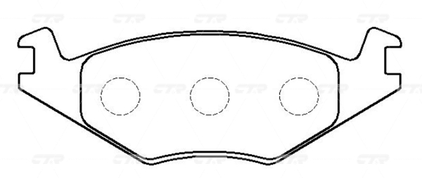 Колодки тормозные / INFINITI / None / GK0793 (CKN-78)