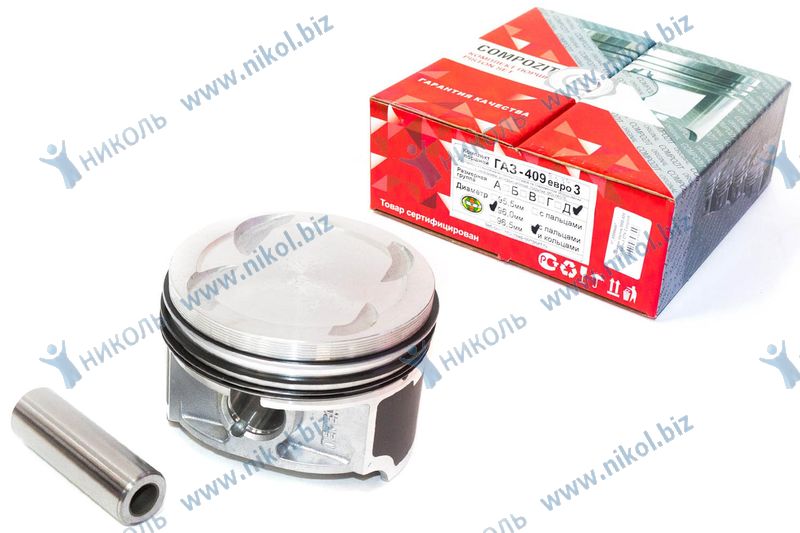 Поршневая группа ЗМЗ-409 (96,0) Евро-3 СТК Compozit группа Д