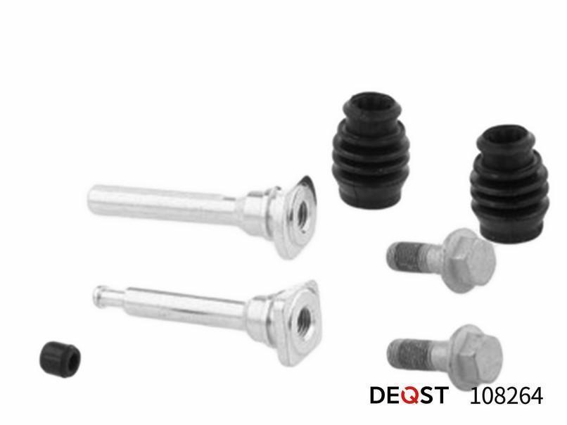 Ремкомплект суппорта SUBARU FORESTER(SF/SG) 97-05 / IMPREZA(GC/GD) 92-07 / LEGACY III-IV 98-09 компл.напр.задн. (направляющая o 8,2 mm, суппорт akebono) \ 108264 DEQST