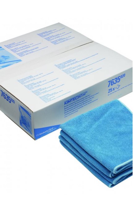 Салфетка Rexant микрофибра отрывная в рулоне 25 х 25 см 200 гр/м 30 шт.