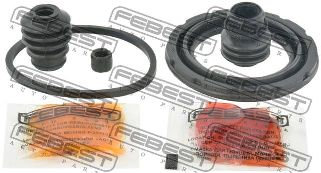 Ремкомплект суппорта MITSUBISHI ASX GA0# 2012.09-2015.11 [EUR] переднего \ 0475-GA2WF FEBEST