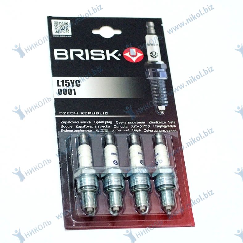 Свеча BRISK Super 2101-07 L15YC (к-т=4шт)