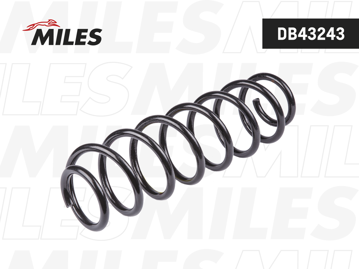 Пружина VW POLO 1.2 TSI/GT/1.4/1.6 TDI 6/09- задняя MILES