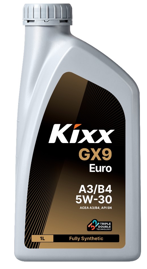 Масло моторное Kixx 5W-30 GX9 Euro A3/B4 1л синтетическое