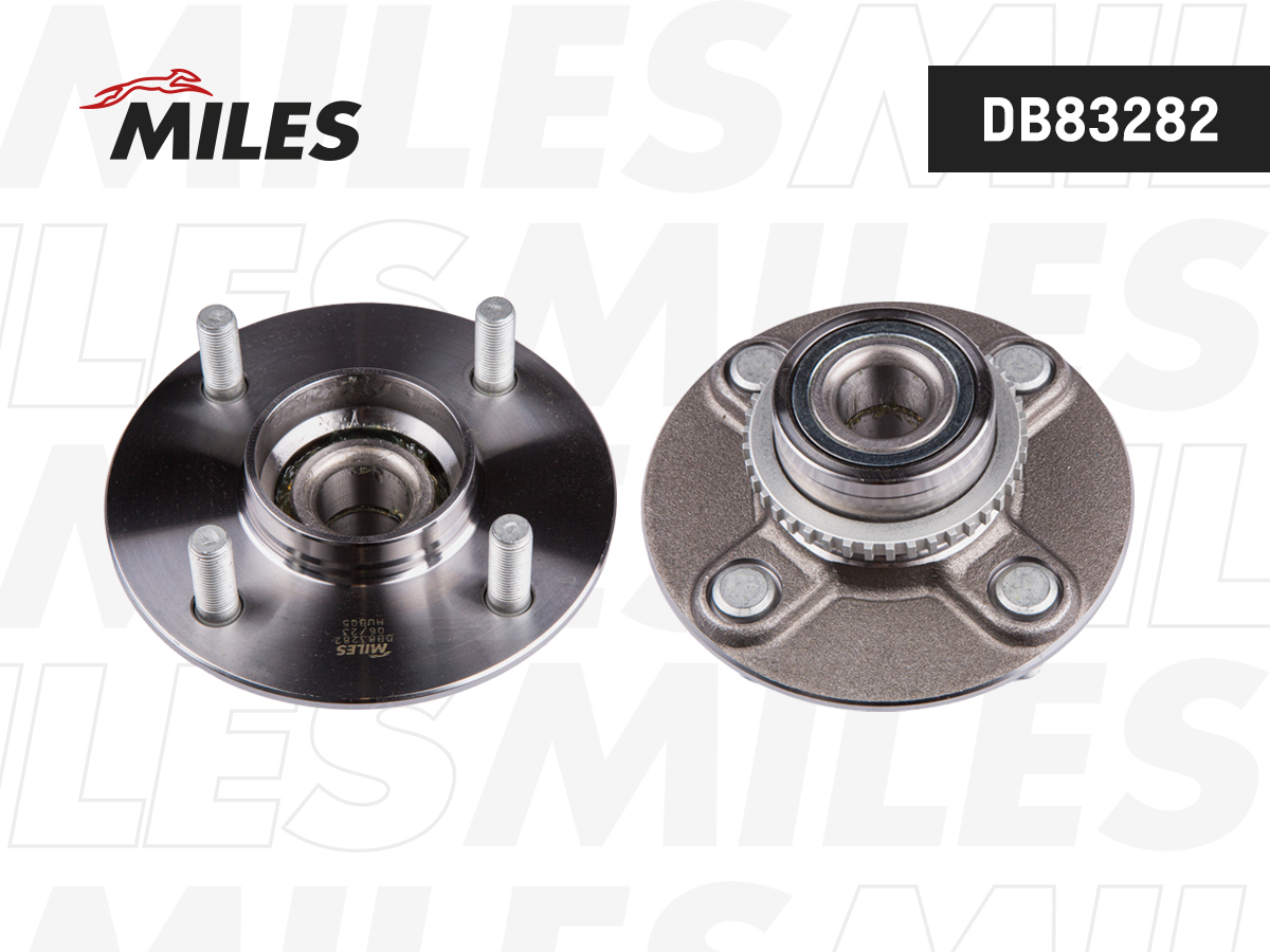 Ступица Nissan Almera Classic 06- Задняя; с кольцом АБС; в сборе с подшипником