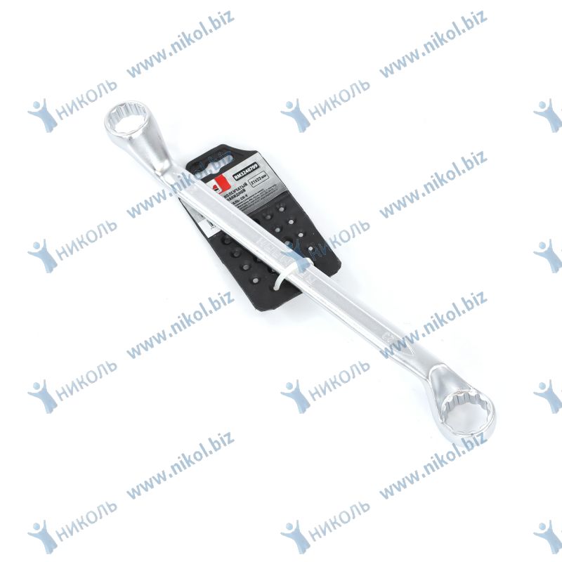Ключ накидной коленчатый 21*23 CrV холодн штамп RedMark