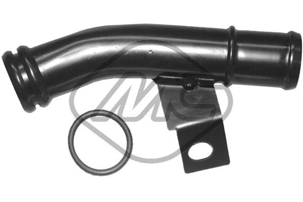 Патрубок радиатора Renault Laguna I 1.8-2.0_METALCAUCHO